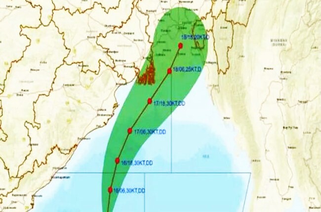 ଗଭୀର ଅବପାତରେ ପରିଣତ ହେଲା ଲଘୁଚାପ