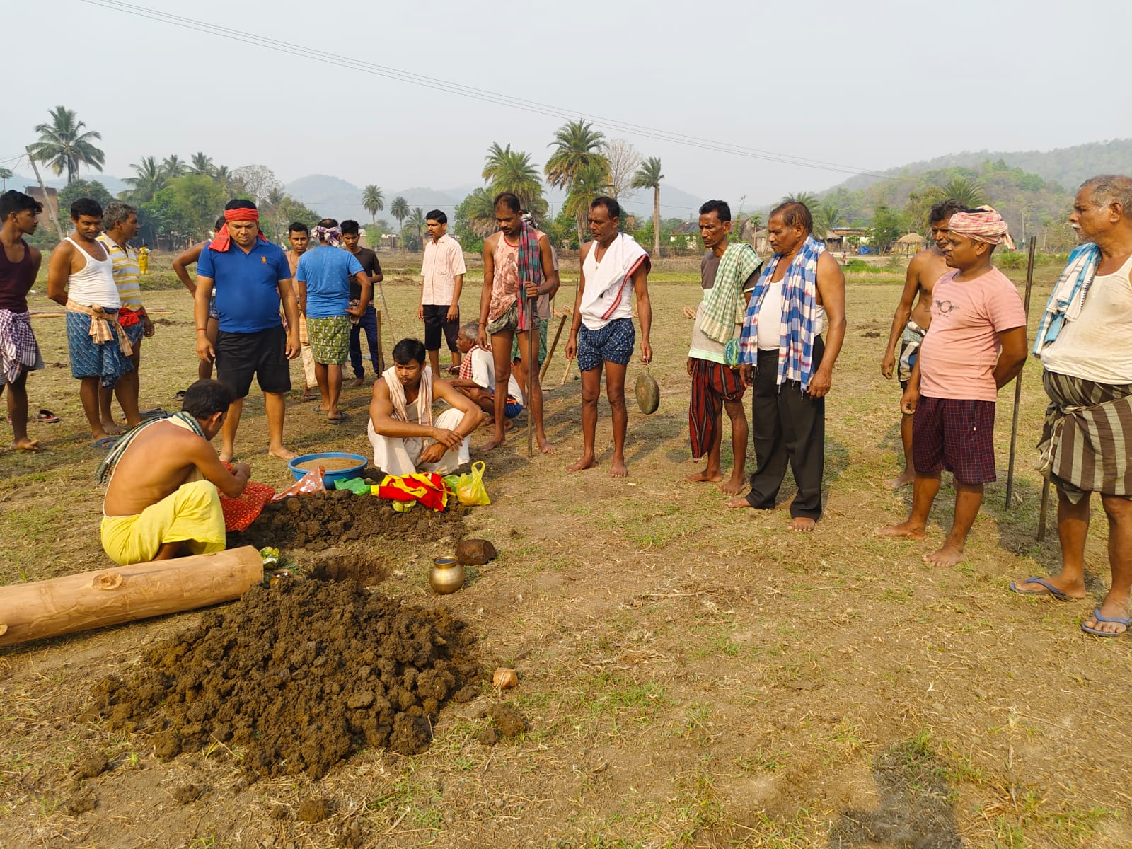 ପଞ୍ଚଶମ୍ଭୁ ମିଳନ ପାଇଁ ଶୁଭଖୁଣ୍ଟି ସ୍ଥାପନ