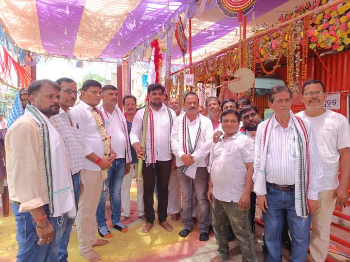 ବେଲଗୁଣ୍ଠା ମାଁ ବ୍ରାହ୍ମଣ ଦେବୀ ମହୋତ୍ସବର ବାଜିଲା ବିଗୁଲ୍: ବିଧାୟକଙ୍କ ଦ୍ୱାରା ଶୁଭ ଖୁଣ୍ଟି ସ୍ଥାପିତ