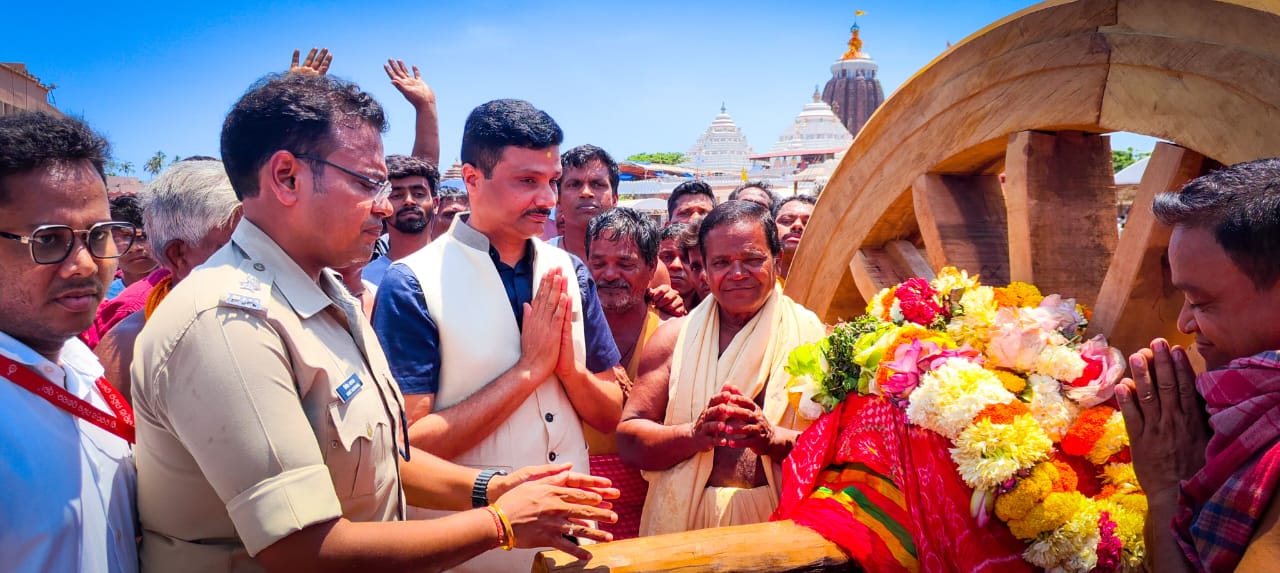 ଭଉଁରୀ ଅବସରରେ ରଥ ଖଳାରେ ବିଜେ ହେଲା ମହାପ୍ରଭୁଙ୍କ ଆଜ୍ଞାମାଳ