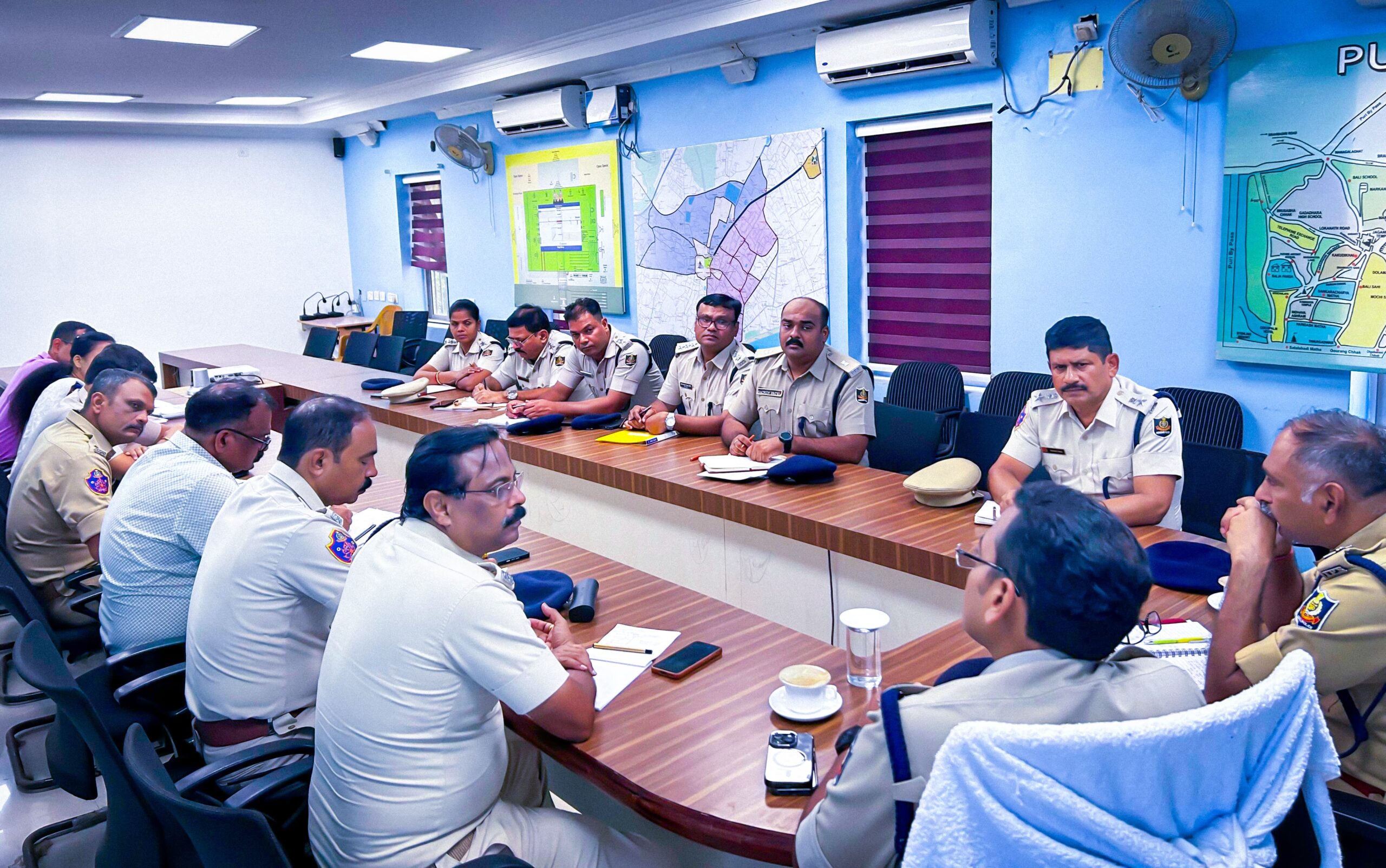 ଦେବସ୍ନାନ_ପୂର୍ଣ୍ଣିମା ପାଇଁ ପୁରୀ ପୋଲିସ ପ୍ରସ୍ତୁତି ବୈଠକ