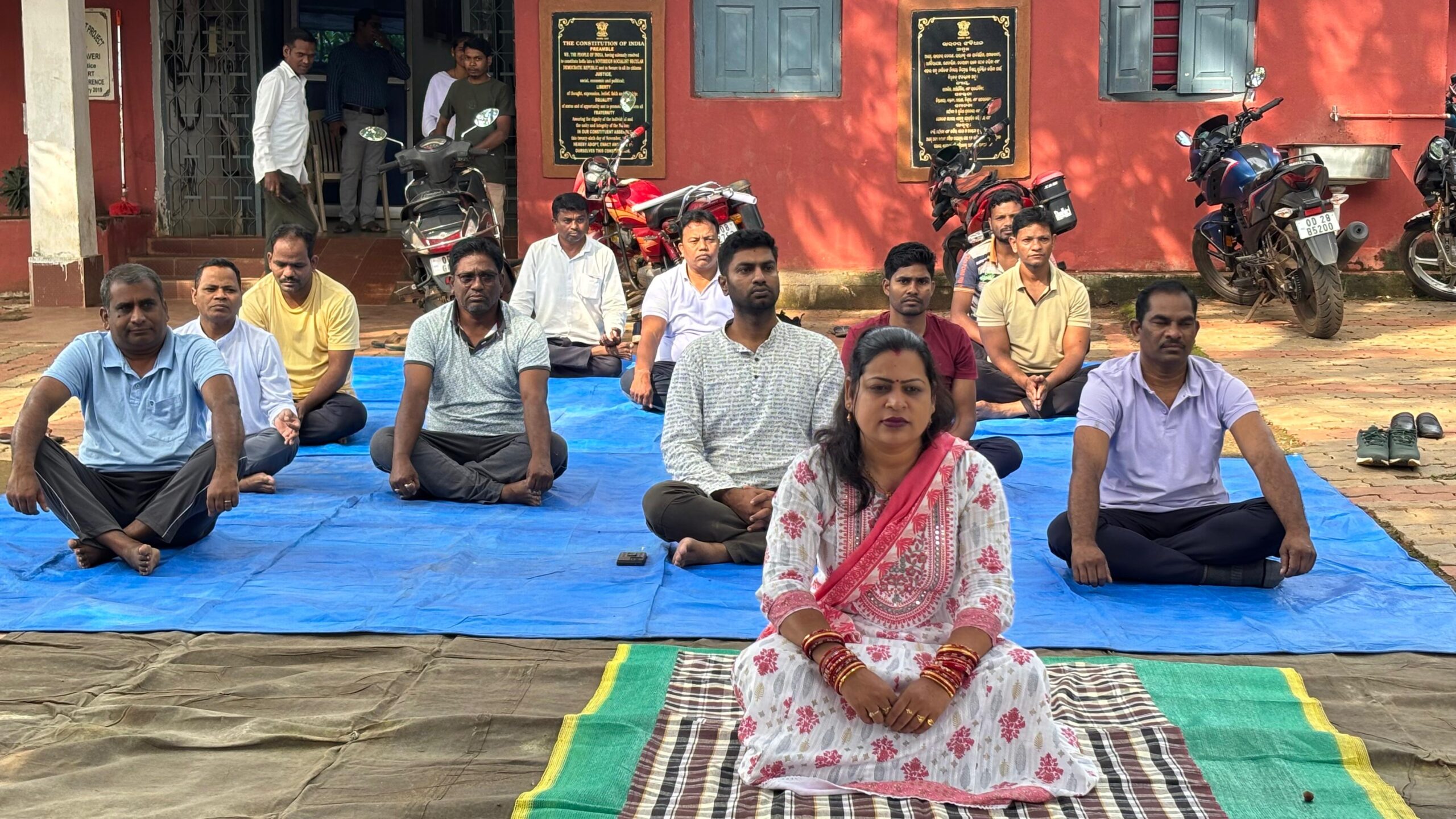 କାଶୀପୁର ପ୍ରଥମ ଶ୍ରେଣୀ ଅଦାଲତ ରେ ଅନ୍ତର୍ଜାତୀୟ ଯୋଗ ଦିବସ ପାଳିତ